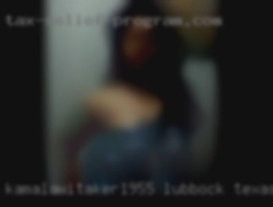 KamalaWitaker1955 Lubbock Texas
